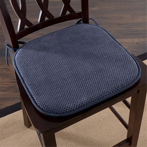 Guarderia Memory Foam Chair Cushion for Dining Room, Kitchen, Outdoor Patio & Desk Chairs - Navy GU2064050